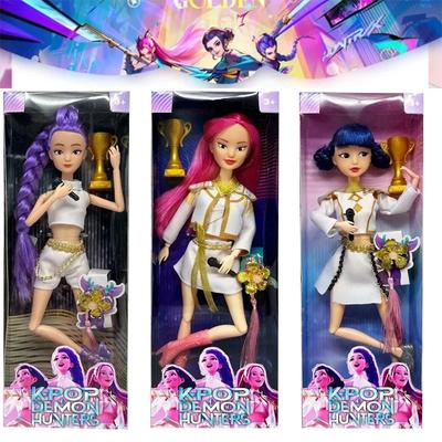 Piękna Księżniczka--Lalki dla Niemowląt Plastikowa Zabawka DIY dla Dziewczynek NOWE Zabawki Lalki Kpop Łowcy Demonów Figurka Akcji Zabawka-Rumi Mira Zoey