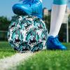 football player Print Size 5 Soccer Ball, PU Wear Resistant Football for Match Training and Daily Practice, Birthday Gift for Soccer Fans