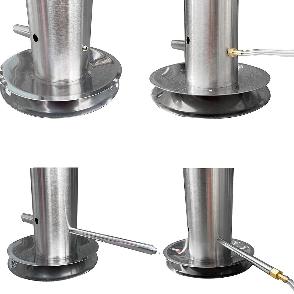 Heavy-Duty Stainless Steel BBQ Cold Smoker Portable Smoke Generator for Outdoor Grilling