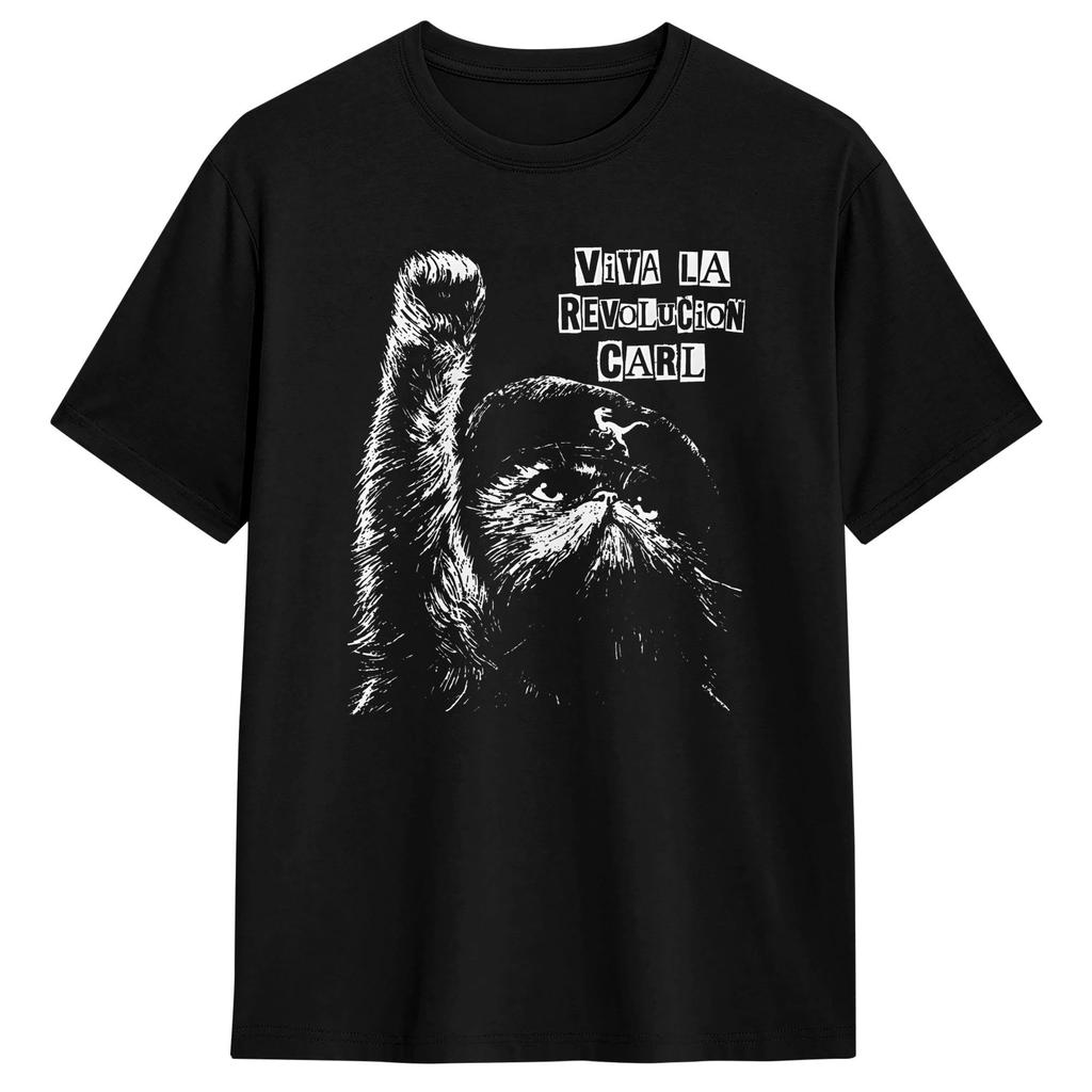 Dungeon Crawler Carl Merch T Shirts Vintage T-Shirts Round Neck Tee Shirt Short Sleeve Tops Printed Unisex