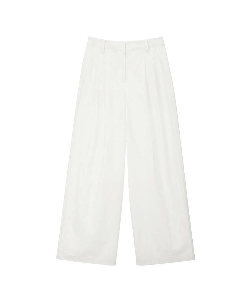 Kwinseulaebis Aiden Cotton Chino Tuck Trousers