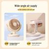 USB Rechargeable LED Desk Fan with Oscillation - Perfect for Dorms & Offices