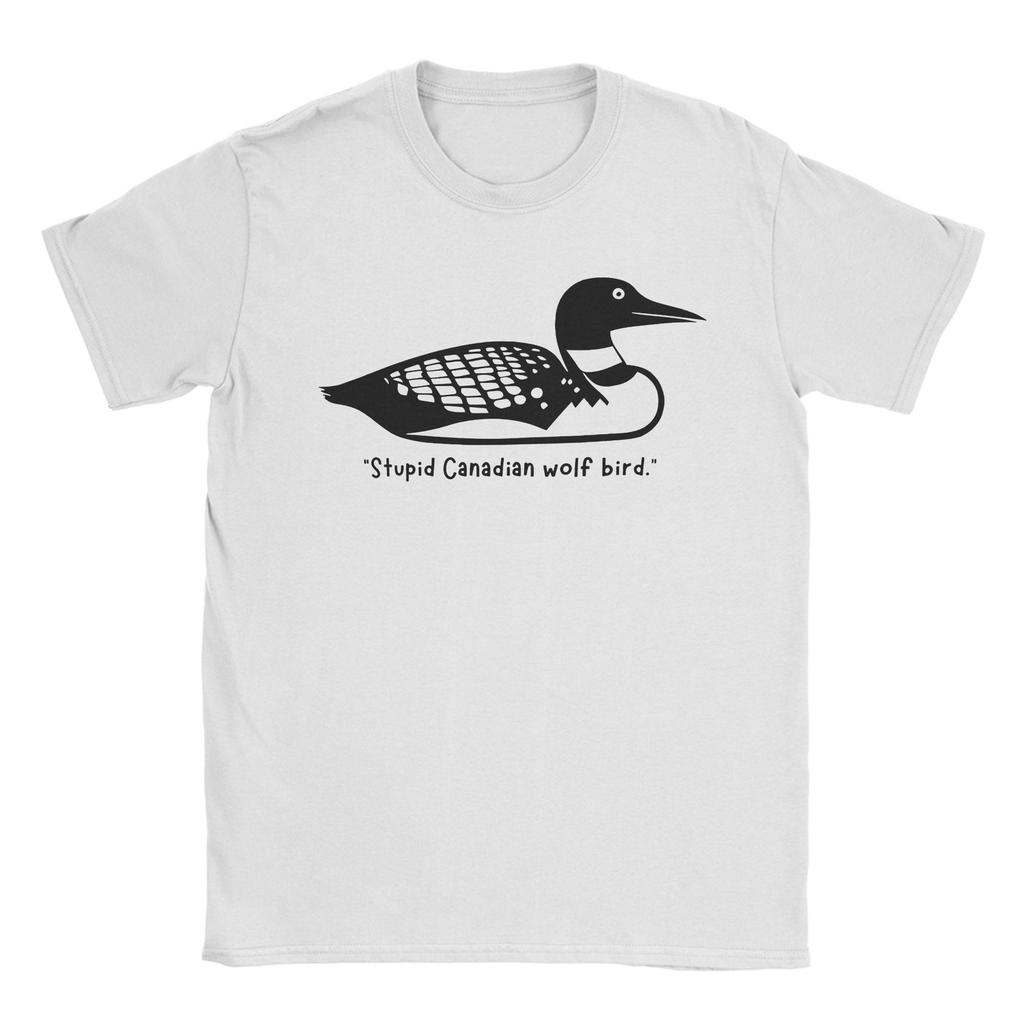 Cool Heated Rivalry Inspired Bi Pride Loon Hockey Puck T-Shirt for Men Round Collar T Shirt  Short Sleeve Tees Plus Size Clothes