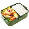 Skater 4 Point Lock Lunch Box 900ml Large Capacity Lunch Box 1 Tier Brooklyn Men's Made in Japan YZFL9