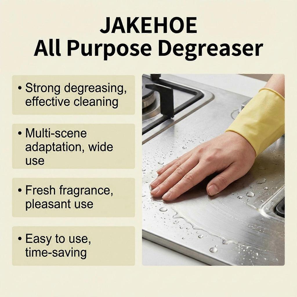Jakehoe Multi-Purpose Cleaner Spray, Suitable For Daily Cleaning Of Stains In Corners Of The House And Kitchen Grease