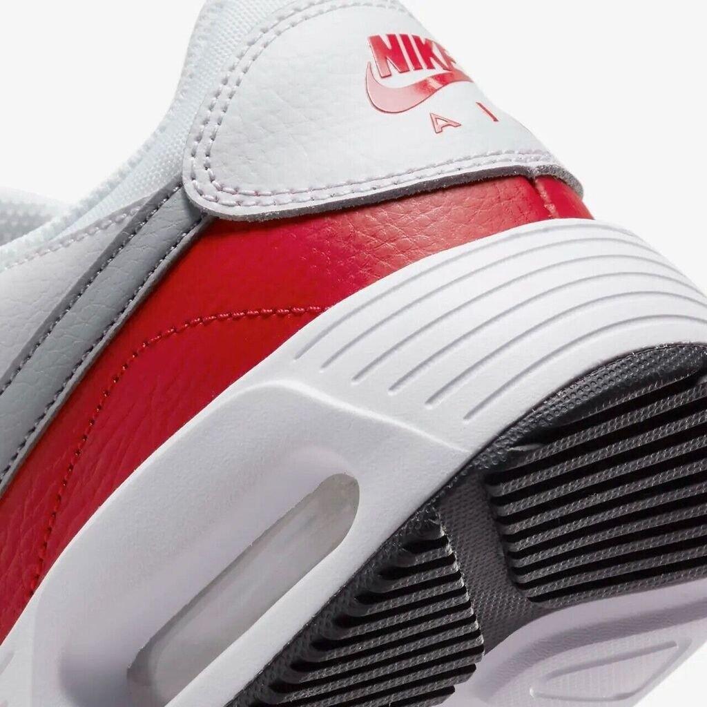 Кроссовки Nike Air Max SC (CW4555-107) белый/ волчий серый/ университетский красный/ черный