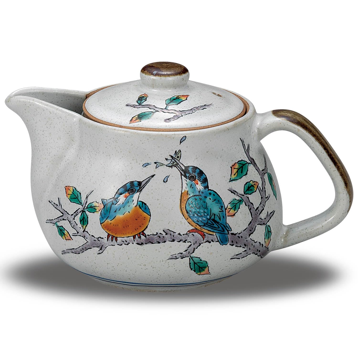 

Вадза но Кура: Стильный чайник из Кутани с дизайном зимородка и ситечком для чая. Премиальный бренд керамики из Японии. Отличный подарок на день рождения.