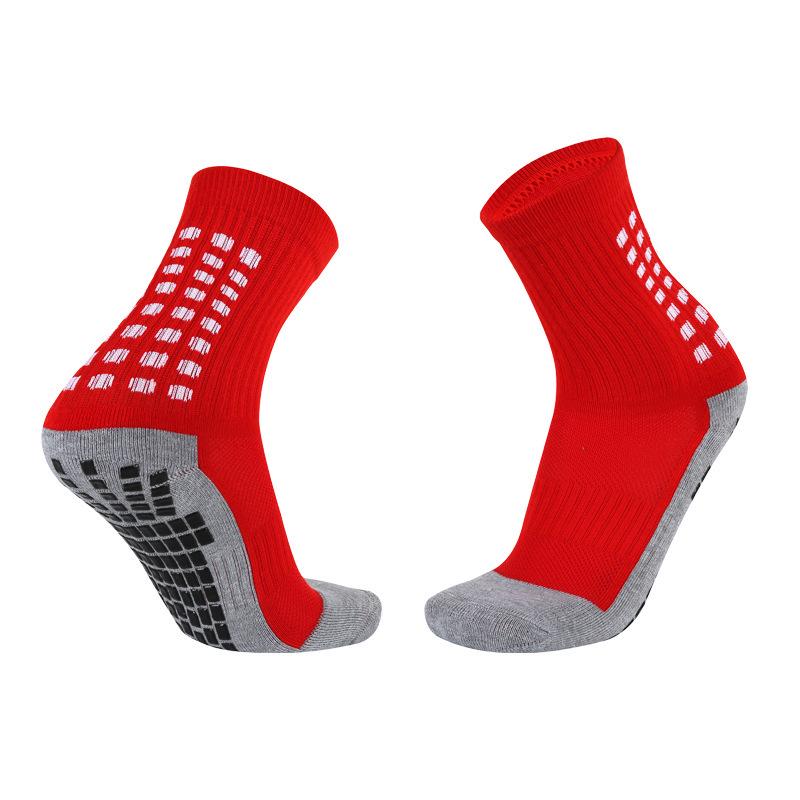 Unisex Professional Anti-Slip Soccer Socks - Thick, Over-the-Knee, Terry Style