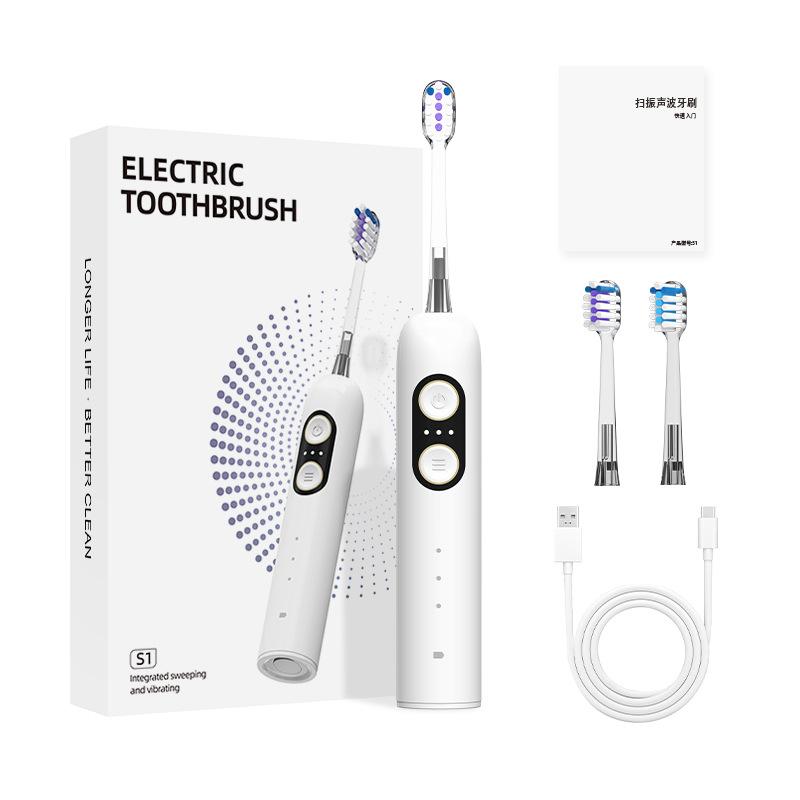 Cleaning Electric Toothbrush Upgraded To 50-degree Large-swing Arc Intelligent Servo Electrical Acoustic Wave Scanning and Vibration Integration