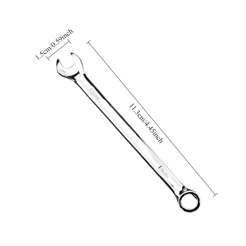 Household Hardware Tool Plum Blossom Open-end Wrench Dual Use Opening Auto Repair Wrench Multi Specification Universal Wrench