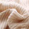 Women's Hooded Cable Knit Cashmere Sweater