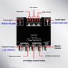 2x50W Bluetooth-compatible Digital Power Amplifier Board Speaker 2.1CH Stereo Home Music Bluetooth-compatible Module