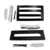 Electric Guitar Effects Bracket with Magic Tape Alloy Effects Pasting Board Professional  Musical Instrument Accessories
