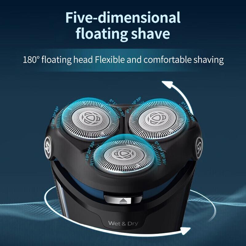 Philips Бритва с 3 головками S3206 3-я серия Многофункциональная бритва для мытья тела — фото 5