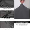 Spandex Stretchable Desk Office  Computer Chair Seat Covers Washable Rotating Backrest  Cushion Pets Protectors Slipcover