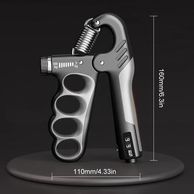 1buc 5-100kg/11.02-220.46lbs Antrenor de forță de prindere, prindere de mână mecanică de numărare, potrivit pentru antrenament de forță, reabilitare