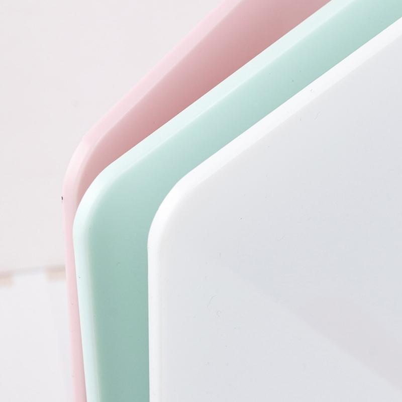 4 Stück Buchstützen Einfarbige Buchstützen Regal Buchstopper Acryl-Buchstützen Dekorative Buchstützen für Schule Zuhause Büro