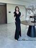 Elegant Nightclub Evening Gown & Spa Technician Uniform