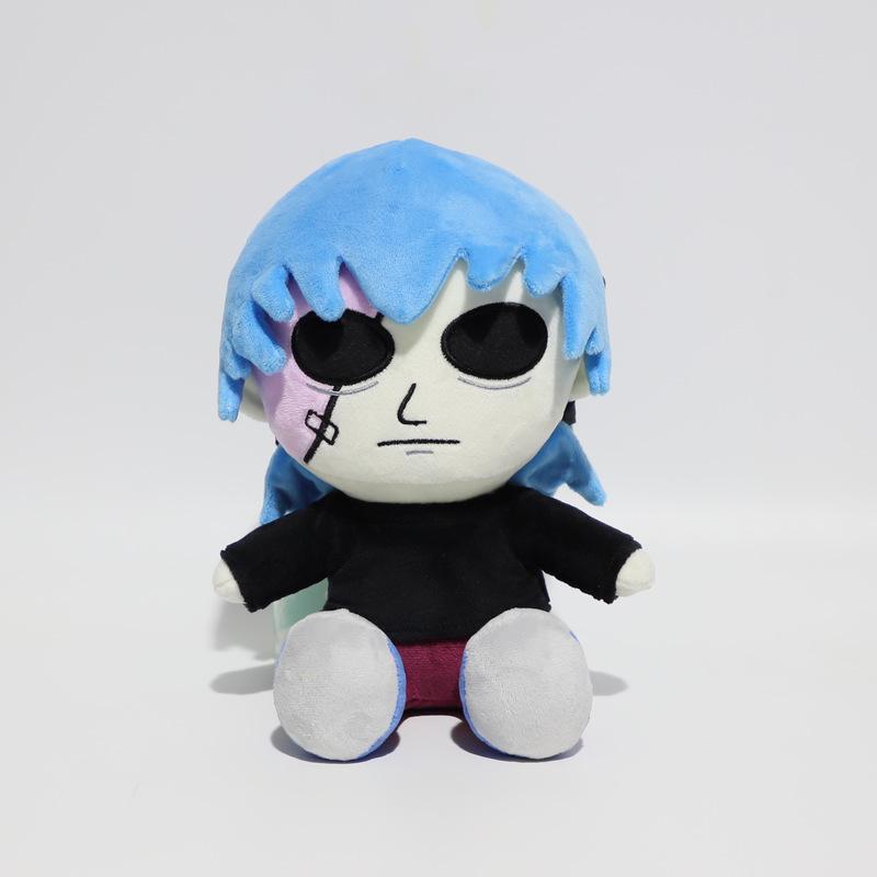 New  Sally Face Sal Fisher Plush Doll Cute Anime Peripherals Toy Birthday Christmas Gift