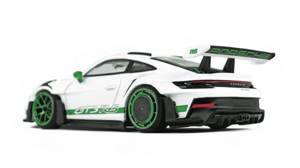 Gulliver D MODEL Scale Porsche 911 GT3 RS White Finished Product DBW064A 1/64 (992)