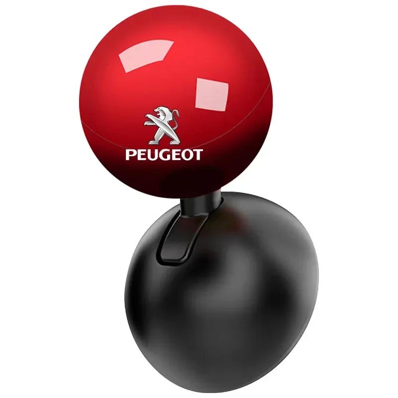 For Peugeot 1Pc Car Logo Push Start Button Lever Creative Protective Cover For Peugeot 206 308 307 208 207 3008 2008 508 407 301