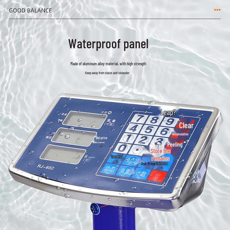 ICOMON Foldable Commercial Digital Platform Scale