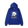 Hunter X Hunter Killua Anime Hoodie Vertical Japanese Letter Print Casual Long Sleeve Pullover Sweatshirt