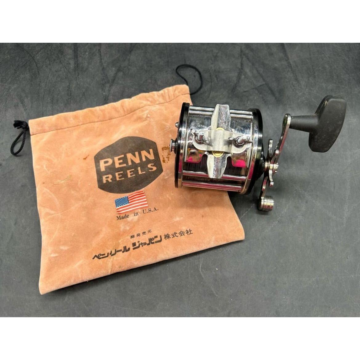 Used IZ1698 PENN REELS BEACH66 Fishing Tackle Tool Outdoor Reel Spinning Reel with Bag