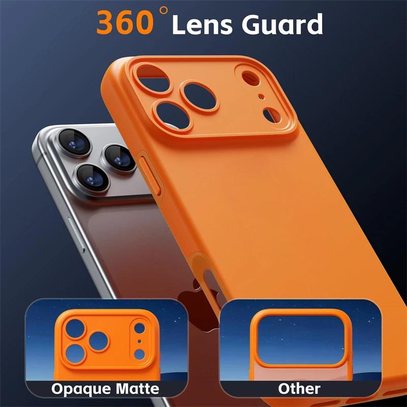 Liquid Silicone Phone Cases For For Iphone 17 Air 16 1 14 Plus 13 12 Pro Max For Wireless Charger Protector Cover