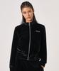 SPYDER Women'S Velour Track Top Spkwcnft353Wblk