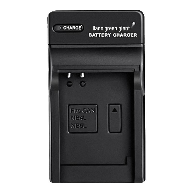 Llano Camera Battery and Charger for Canon CN plug (adapter included)