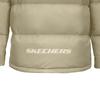 Skechers Teflon Three-Proof Short Down Jacket Unisex Outerwear Light-Coffee L324U108-0046