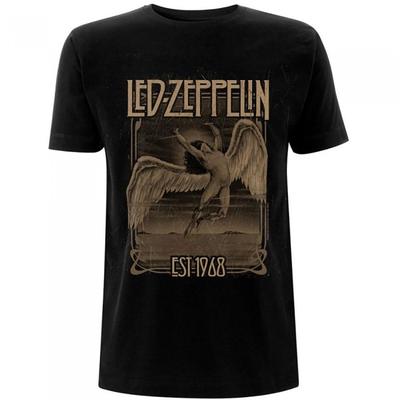 Led Zeppelin Unisex Adult Faded Falling T-Shirt