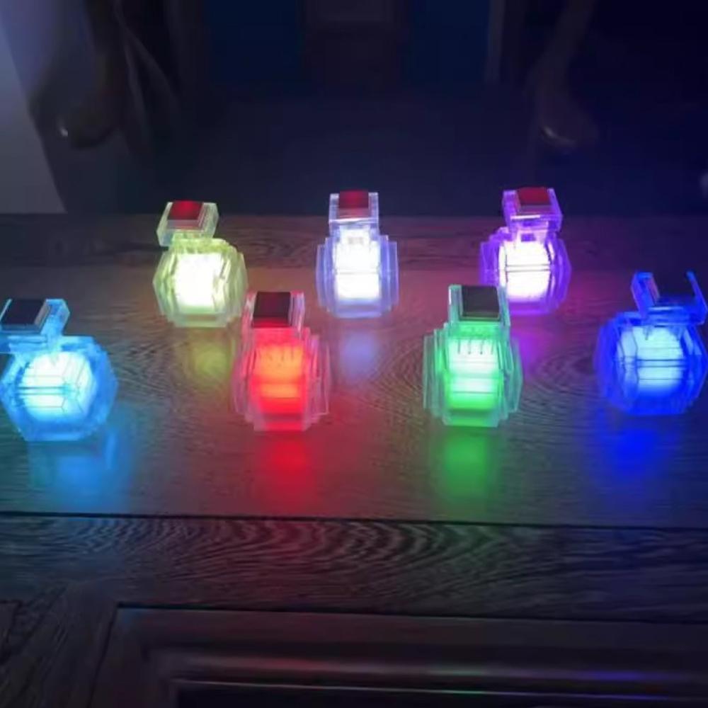 Rechargeable Color Changing Potion Bottle Night Light 7 Colors Portable Mood Light Mini Ornament Home Decoration Birthday Gift