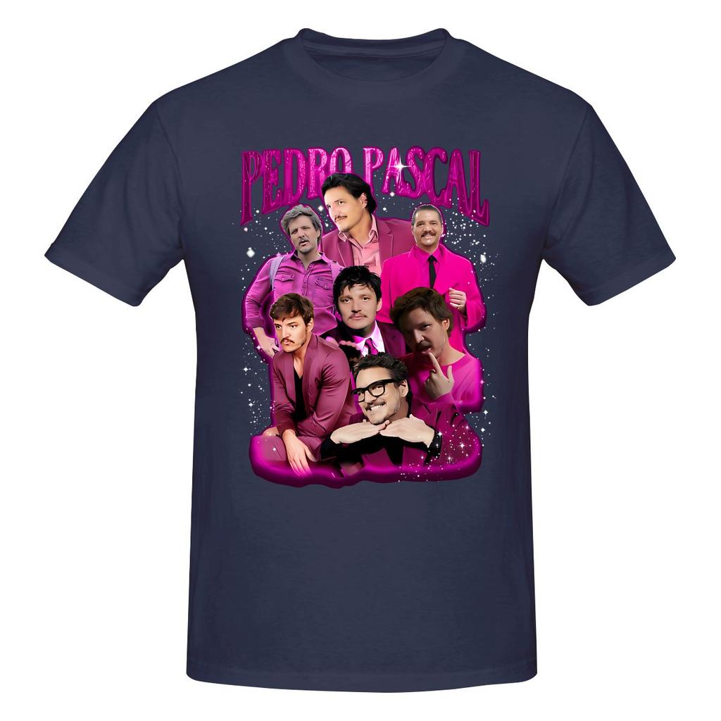 Funny Pedro Pascal In Pink Unisexs Printed TShirt Unisex T shirtTop