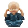62KD 4 PCS Little Monk Statue Resin Ornament Little Monk Figurine Kung Fu Monk