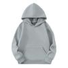 Kids Long Sleeve Loose Fit Pullover Hoodie - Casual Unisex Sweatshirt for Boys and Girls
