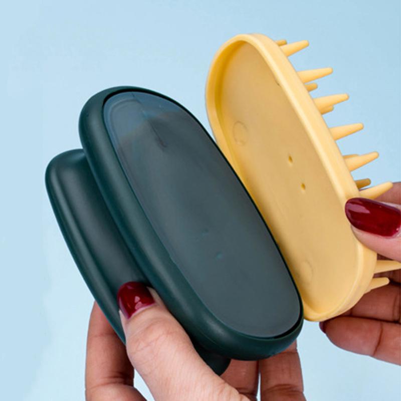 Silikonový kartáč na šampon, masážní kartáč na hlavu a pokožku hlavy, silikonový kartáč na tělo, hřeben na mytí vlasů, kartáč na sprchu, masážní kartáč, kartáč na vlasy