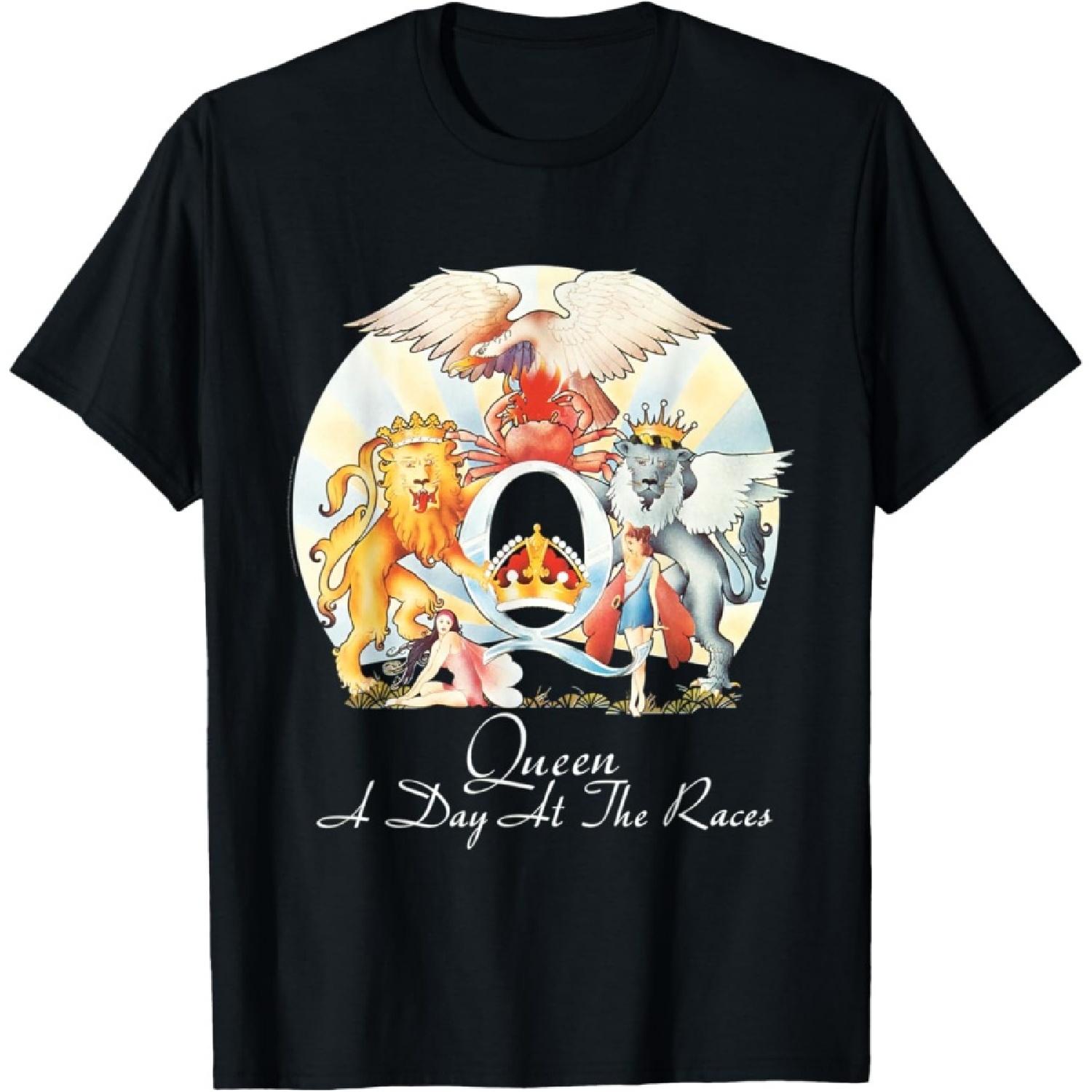 Queen Official A Day At The Races T-Shirt S