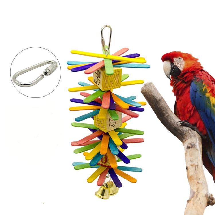 10 Pezzi Gancio Giocattolo per Uccelli Pappagalli Giocattolo Parti Metalliche Clip per Mangiatoie Frutta