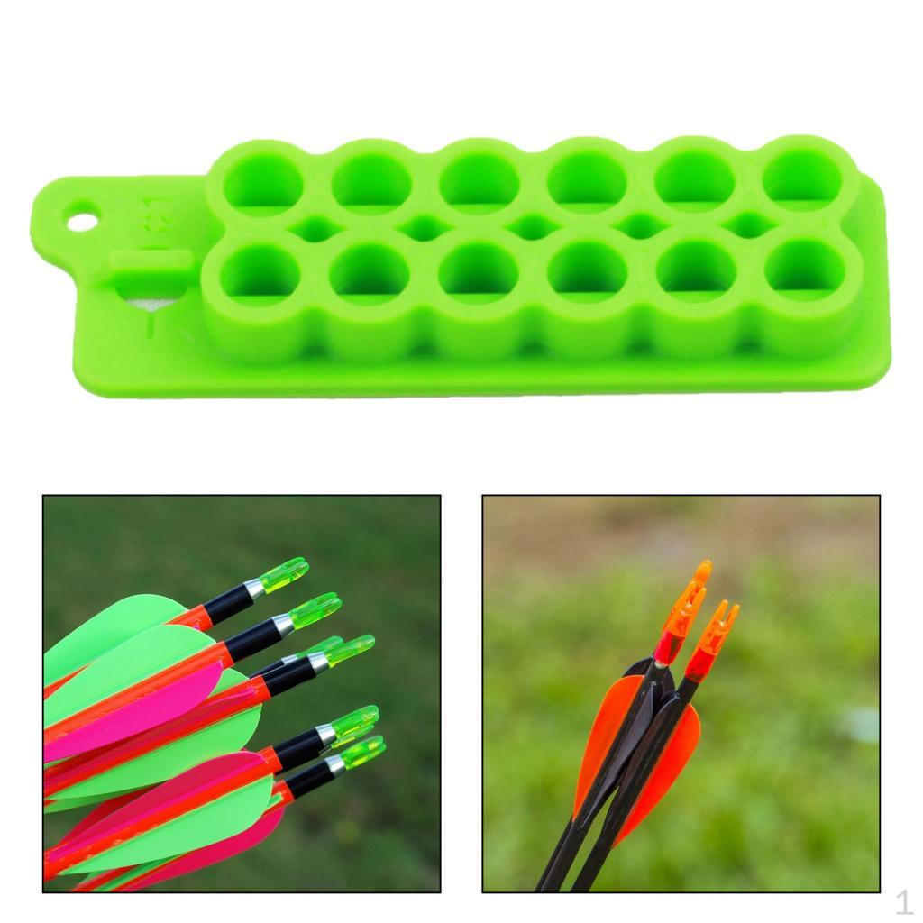 Arrow Nock Clip Board Accessories Archery Tail Storage