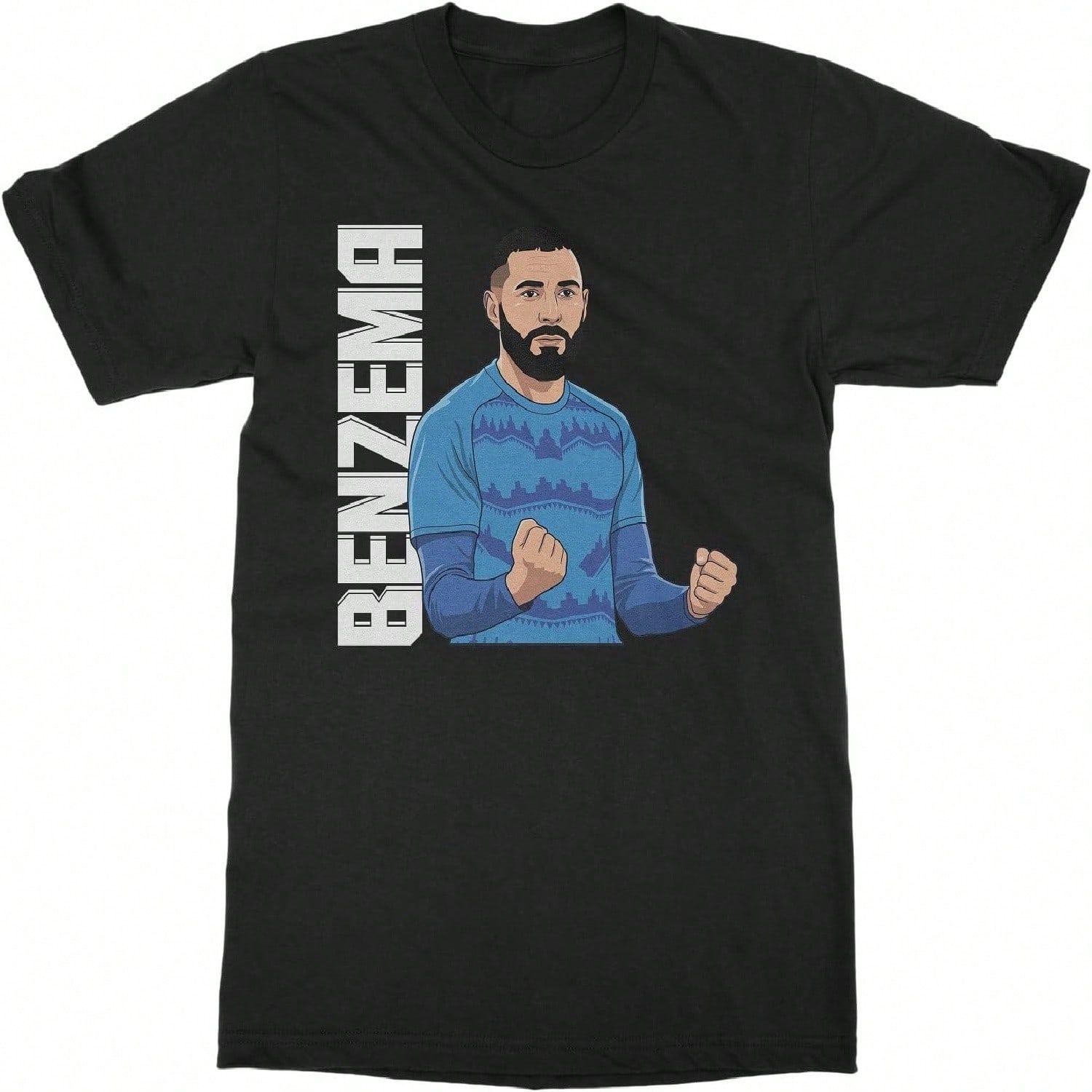 Tutiinca Benzema-Inspired Graphic - Saudi Tribute Unisex T-Shirt S разноцветный