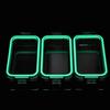 Fishing Tackle Storage Box Fishing Lures Tackle Organizers Fishing Water Resistant Magnetic Luminous Tackle Box