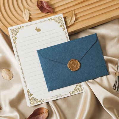 10pcs Vintage Envelopes Set Sheepskin Envelope Invitation Card Decoration Letter Paper Set Romantic Nostalgia Art