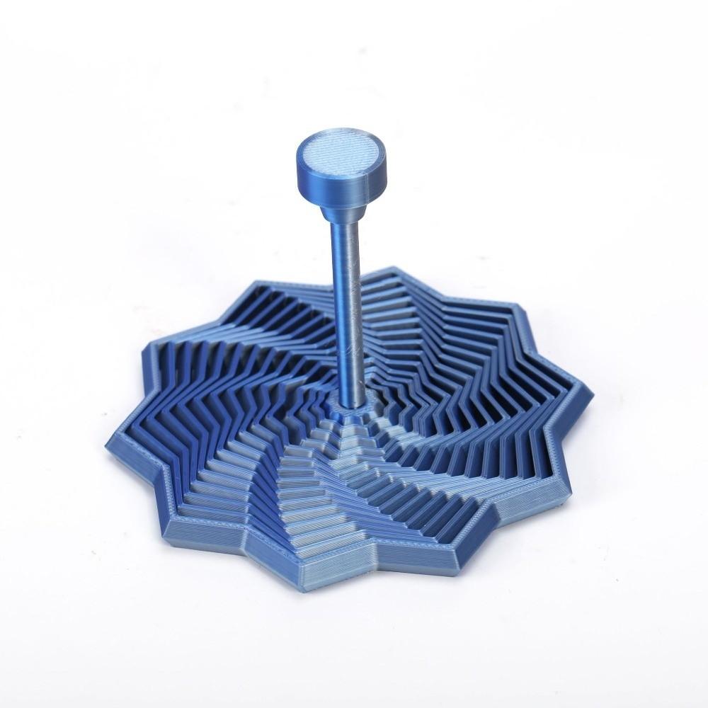 Pla Erweitertes Sensorisches Fidget-Stern mit Griffen 3D-gedrucktes Fraktal-Fidget-Sechseck Stressabbau Wirbelnde Spiral-Fidget
