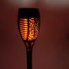 Cross-Border Solar Torch: 12 LED Flame Light, Outdoor Waterproof Decorative Ground Stake Light
