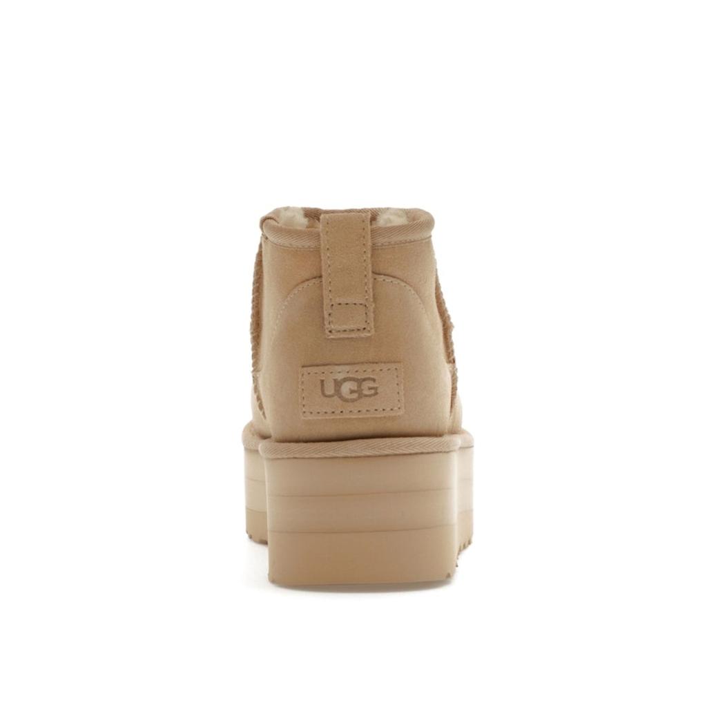 UGG Classic Ultra Mini Platform Boot Mustard Seed Women Sneakers Tan 1135092-MDSD