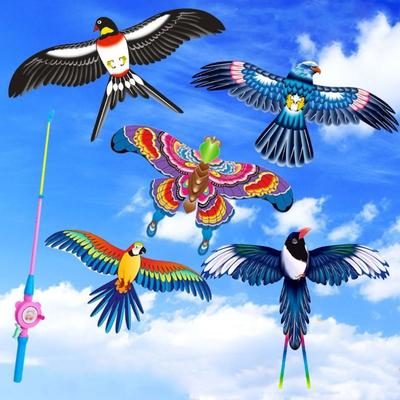 Cartoon Plastik Adler Drachen 35cm Fliegende Vogel Drachen Große Adler Drachen Garten Outdoor Sport