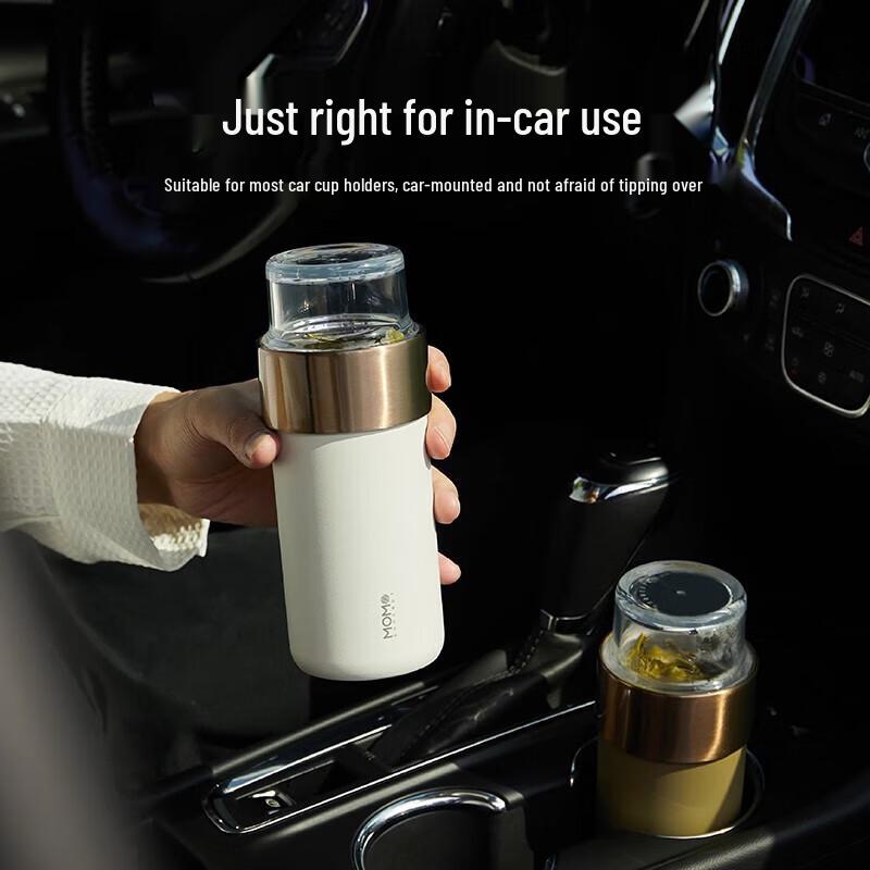 MOMOCONCEPT Portable Tea Infuser Insulated Bottle