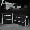 Volvo Scatola Organizzatrice per Bagagliaio Auto Borsa Pieghevole di Grande Capacità per Xc60 Xc90 V40 V60 S60 V50 V90 S80 C40 XC40 V70 XC70 C30 C70